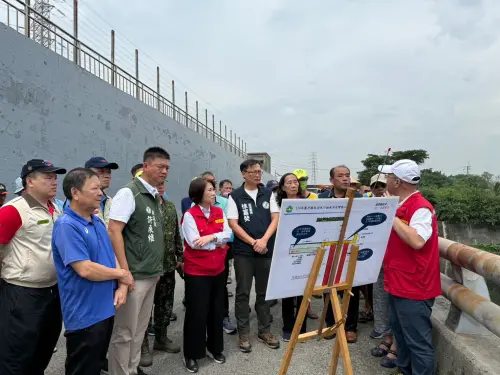 樺加沙颱風逼近　周春米視察防颱整備
