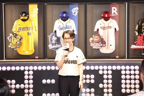 ▲副總統蕭美琴表示中華職棒聯盟的喬遷，算是一個新的篇章和里程碑。（圖／中華職棒提供）