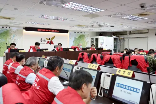 樺加沙將襲　黃偉哲：強化防颱整備分區聯防、即時動員
