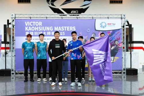 ▲全台羽球迷期待已久的「VICTOR 2025高雄羽球大師賽」將於明日（9月23日）在高雄巨蛋體育館盛大登場！本屆賽事吸引來自15國、共287位世界級好手齊聚一堂，爭奪總獎金11萬美元。（圖／羽協提供）