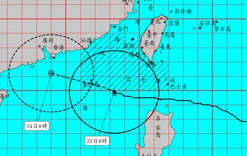 ▲樺加沙颱風依舊是強颱等級，颱風暴風圈已經離開台灣，目前陸上颱風警報解除，海上颱風警報持續發布。（圖／中央氣象署cwa.gov.tw）