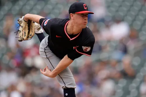 ▲誰是Kolby Allard？稍微資深一點的球迷或許會記得他是亞特蘭大勇士在2015年於選秀首輪（全部的第14順位）挑中的超級新秀左投，也是守護者逆襲奇蹟的關鍵人物。（圖／美聯社／達志影像）