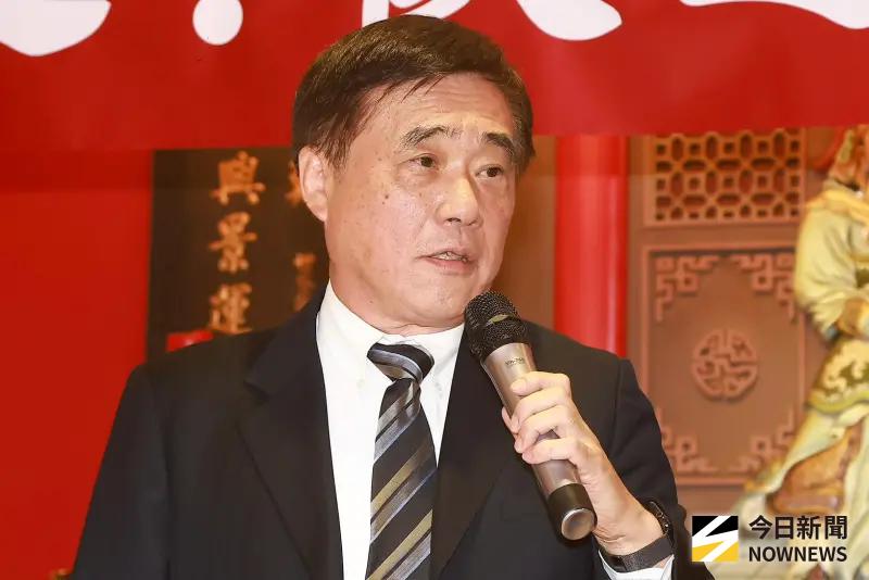 ▲國民黨主席候選人郝龍斌昨（9）日發文質疑有對手動員大量境外網軍攻擊他。（圖／記者葉政勳攝，2025.09.22）