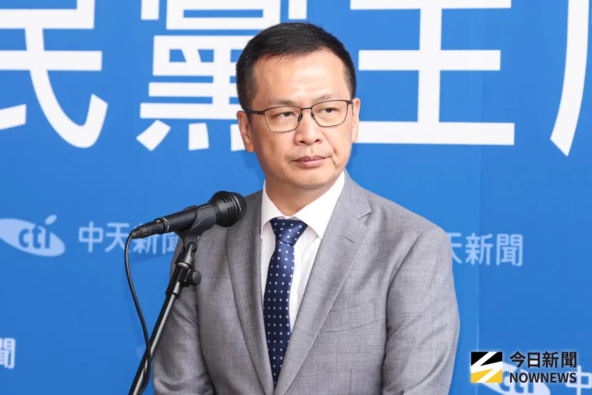 ▲國民黨立委羅智強參選黨主席，不過民調暫時落後。（圖／記者朱永強攝，2025.09.20）