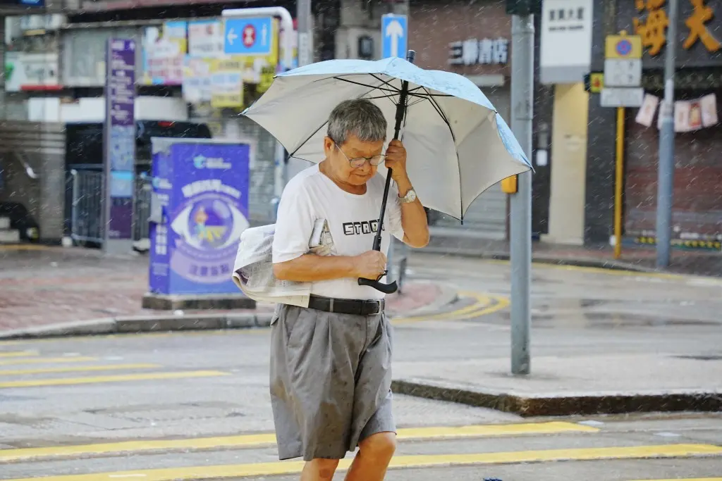 ▲強烈颱風樺加沙（RAGASA）威力驚人，香港天文台今（23）日下午2點20分宣布掛出8號風球，且視情況持續評估升高至9、10號風球的可能。（圖／翻攝自星島日報）