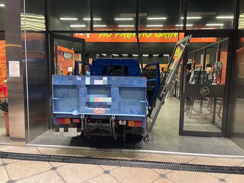 ▲開車撞健身館案逆轉！更一審撤銷殺人未遂罪（民眾提供）