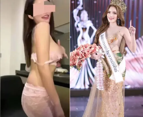 ▲泰國27歲選美小姐蘇潘妮（Suphannee Baby Noinonthong）日前才在巴蜀府選美比賽中奪得后冠，但僅過一天，她過去曾拍攝的「性感影片」就在網路上被瘋傳，慘遭主辦單位取消資格。（圖／翻攝自Amarin TV、สุพรรณี น้อยโนนทอง臉書）