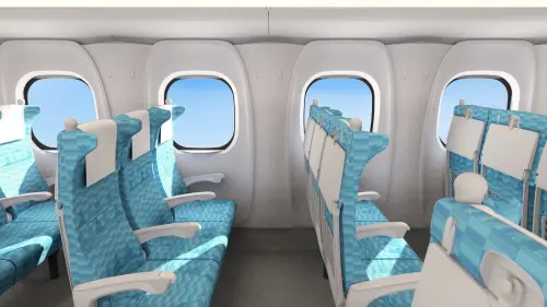 ▲台灣高鐵N700ST列車標準車廂示意圖。（圖／高鐵提供）