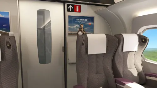 ▲台灣高鐵N700ST列車商務車廂示意圖。（圖／高鐵提供）