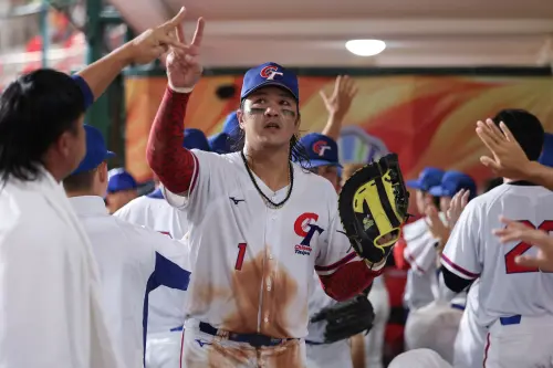 ▲陳敏賜接下2025年亞錦賽台灣隊長一職，率領中華隊預賽連續2戰扣倒對手，取得2連勝。（圖／中華棒協提供）