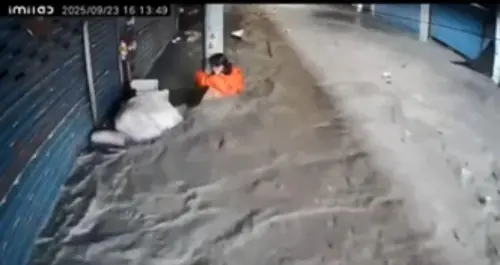 花蓮光復婦人洪水中抱電線桿求生　女兒更新好消息：順利脫困
