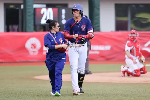 ▲陳敏賜身高191公分、體重96公斤，體態相當壯碩。（圖／中華棒協提供）