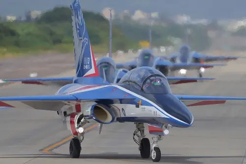 ▲AJT勇鷹高級教練機。（圖／內政部提供）