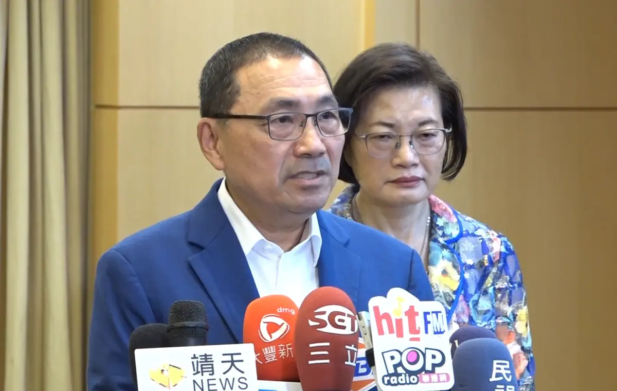 ▲針對國民黨主席選舉疑遭中共介選一事，新北市長侯友宜說，如果真的有這種事情，這是大家都沒辦法接受的。（圖／新北市政府提供）