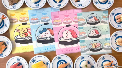 ▲藏壽司「吉伊卡哇」文件夾有夠萌。（圖／藏壽司提供）