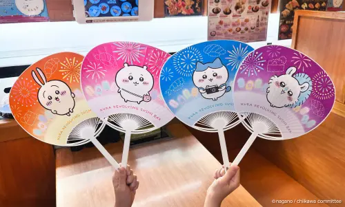 ▲鐵粉狂敲碗！藏壽司「吉伊卡哇」圓形扇子要送了。（圖／藏壽司提供）