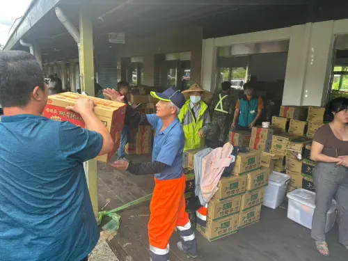 民眾愛心漫出來！台糖：光復糖廠已滿倉　改送瑞穗農會倉庫
