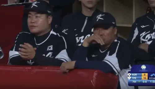 亞錦賽／被台灣業餘打線打爆！韓國總教練傻掉了　定格表情全收錄

