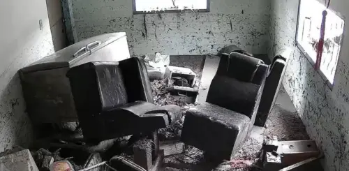 ▲花蓮光復鄉遭馬太鞍溪堰塞湖溢流重創，下游光復市區瞬間成澤國，不少家庭住處慘遭洪水淹沒。（圖／翻攝畫面）