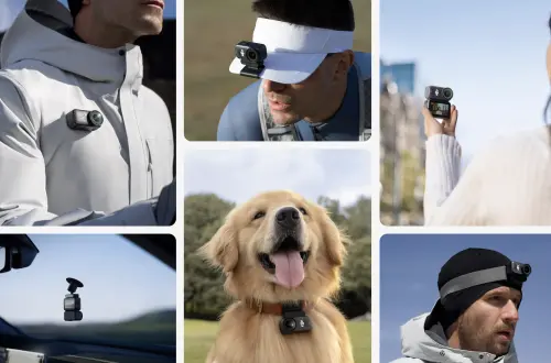 ▲DJI Osmo Nano機身僅52克重，機身有磁吸快拆與夾具設計，方便拍攝各種不同角度。（圖／翻攝官網）