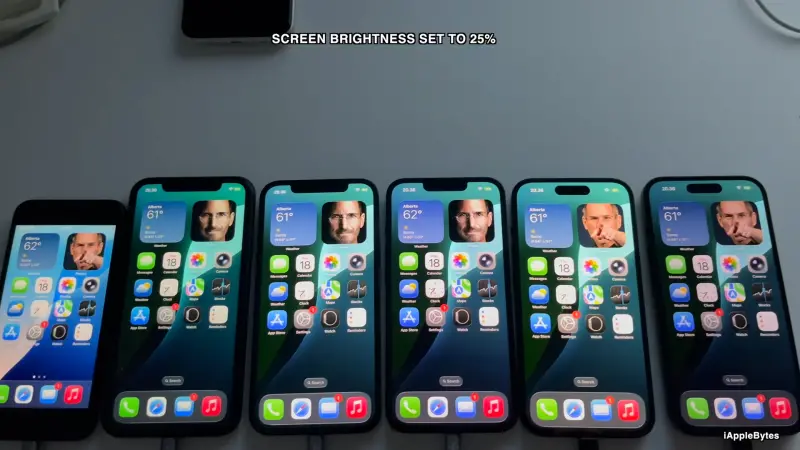 iOS 26 液態玻璃超耗電？電量實測出爐　4年前舊iPhone續航力超慘