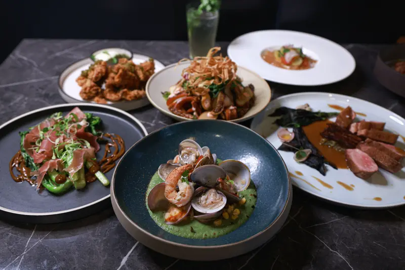 ▲「瑪黑餐酒 敦南店」開店5週年，雙主廚合作推出全新菜單，以「經典再現」與「創新演繹」為主軸，甚至融合台菜元素，風味又國際又在地。（圖／記者葉政勳攝）