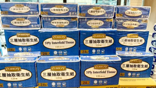 ▲全聯各店幾乎都有CONSOFY大區陳列，可見商品熱賣程度。（圖／全聯拍攝）