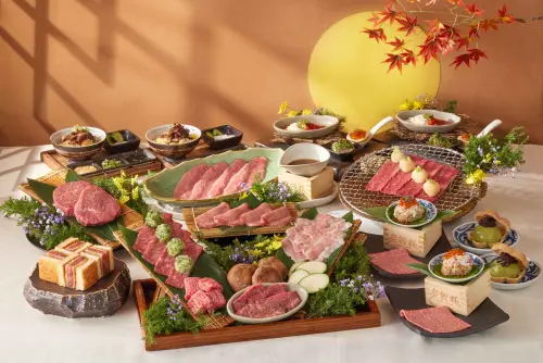 ▲老乾杯「月映套餐」主打「帝王蟹和牛壽司」。（圖／乾杯集團提供）