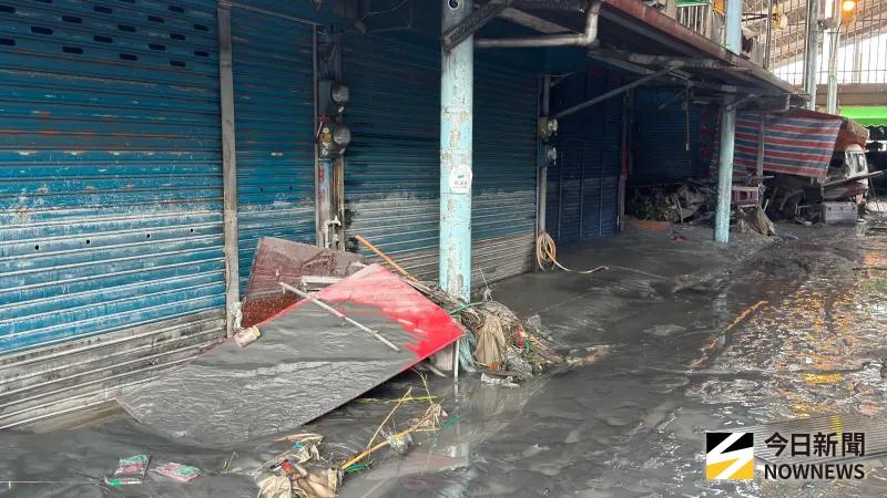 ▲花蓮馬太鞍溪堰塞湖溢流重創光復鄉。（圖／讀者提供）