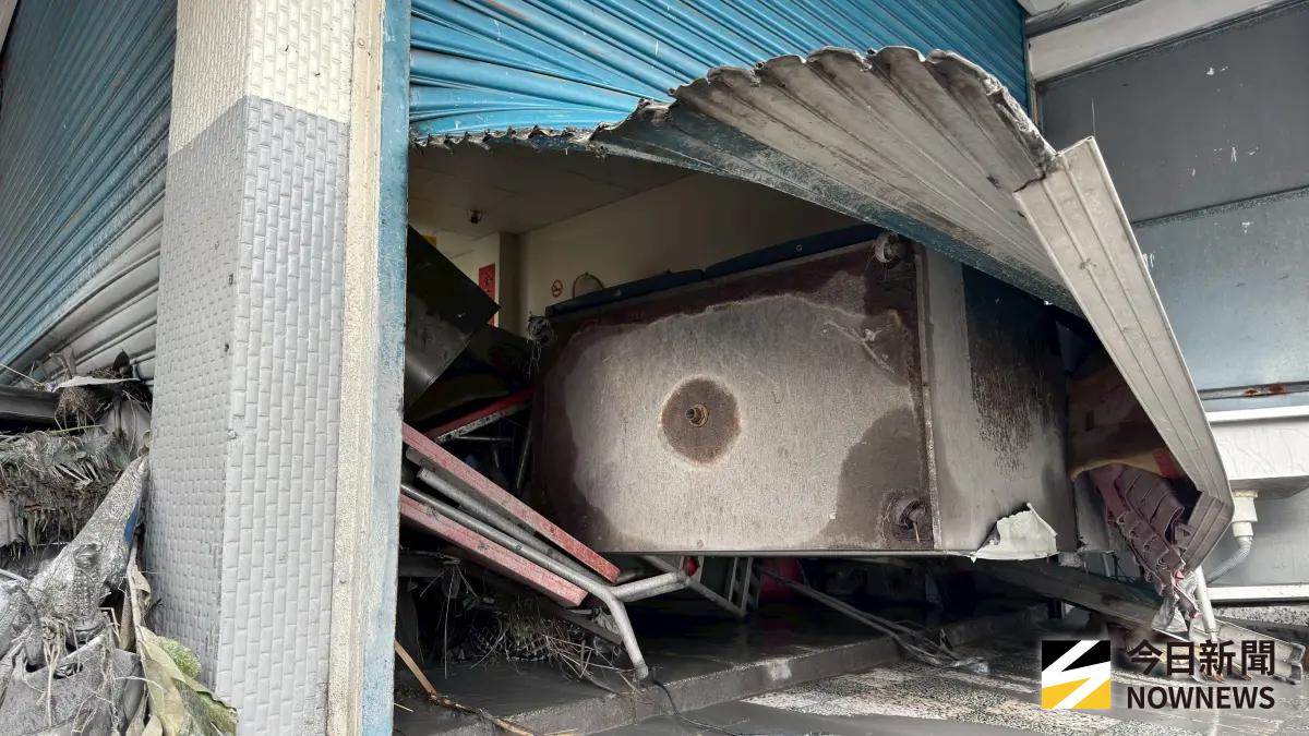 ▲花蓮馬太鞍溪堰塞湖溢流重創光復鄉。（圖／讀者提供）