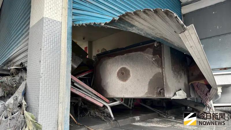 ▲花蓮馬太鞍溪堰塞湖溢流重創光復鄉。（圖／讀者提供）