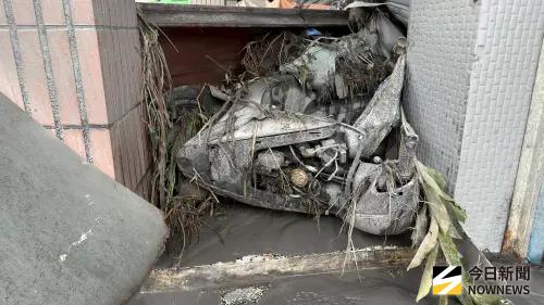 ▲花蓮馬太鞍溪堰塞湖溢流重創光復鄉。（圖／讀者提供）