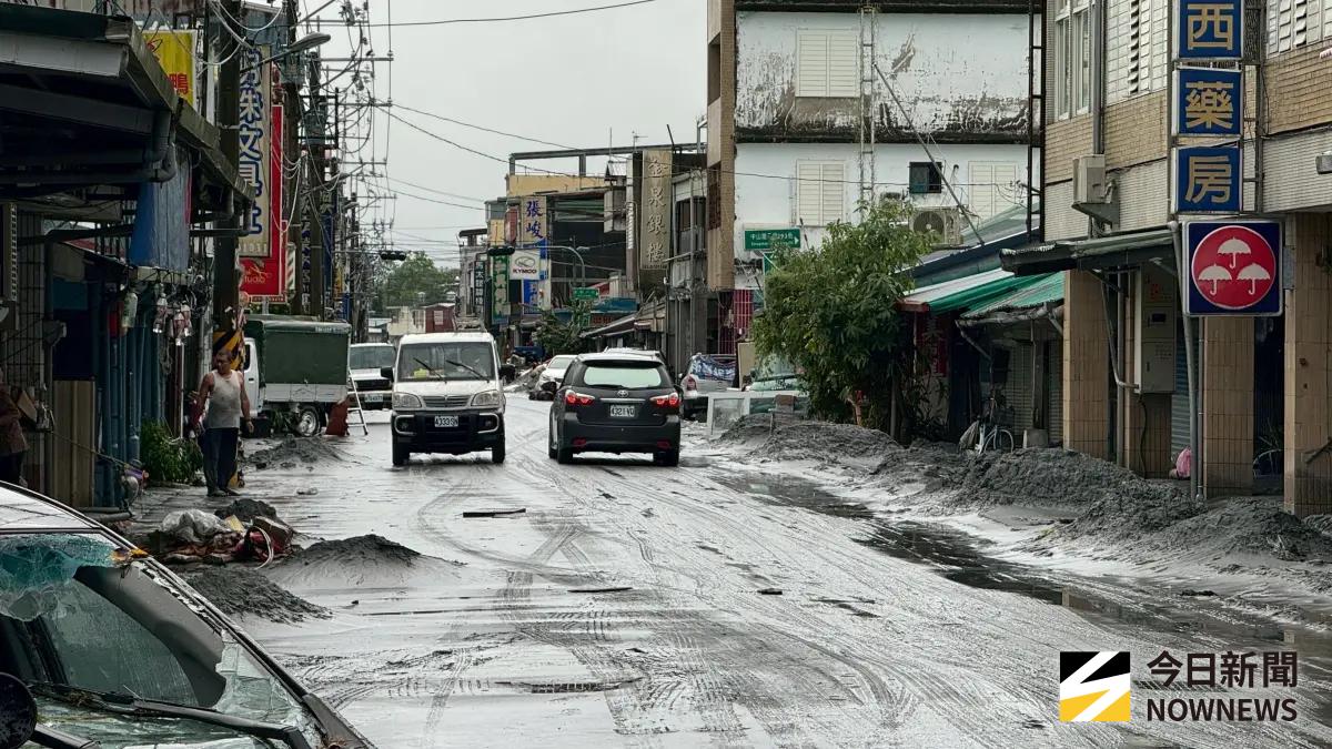 ▲花蓮馬太鞍溪堰塞湖溢流重創光復鄉。（圖／讀者提供）