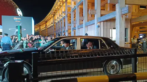 直擊／萬博倒數19天！悠仁親王現身　親切揮手民眾超驚喜
