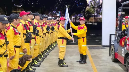 陳其邁宣布將捐出一個月所得　高雄特搜隊連夜馳援花蓮
