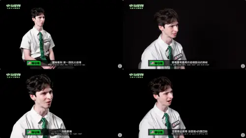 ▲外國人面對「會考會考會考的題目」等考題，崩潰直呼：「哩洗勒靠哦！」（圖／Kus dream酷的夢 YouTube）