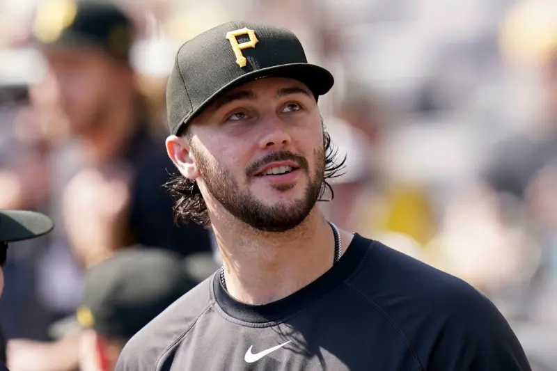 ▲美國職棒大聯盟（MLB）於今（13）日公布2025年賽揚獎得主，國聯方面，由匹茲堡海盜「海賊王」史金恩茲（Paul Skenes）獲選。（圖／美聯社／達志影像）