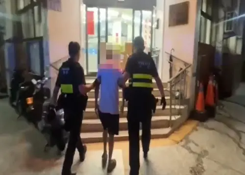 ▲肇事嫌犯黃男逃逸遭逮。（圖／警方提供）