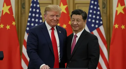 Donald Trump and Xi Jinping. (Shutterstock)