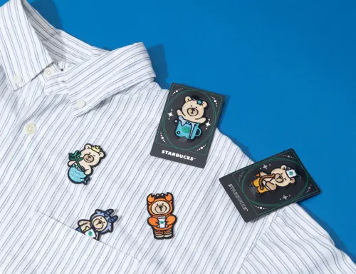 ▲星巴克Bearista星座小熊布章周末開搶。（圖／星巴克提供）