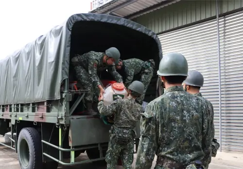 ▲39化學兵群完成營內清消裝備檢整，待命投入支援。（圖／第4作戰區提供）