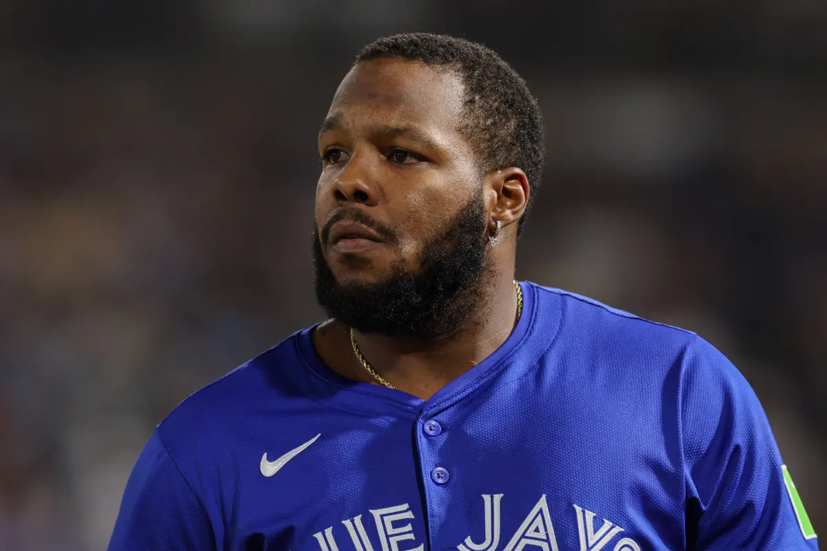 ▲多倫多藍鳥陷入極大危機。系列賽前兩戰在主場全數落敗，面對氣勢如虹的西雅圖水手，如今已被逼到淘汰邊緣。而藍鳥主砲小葛雷諾（Vladimir Guerrero Jr.）先前對紐約洋基的挑釁言論，如今成了美媒反諷的焦點。（圖／路透／達志影像）