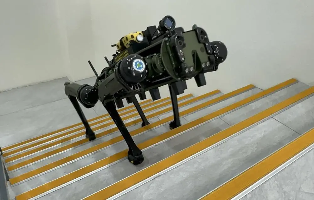 ▲機器犬偵檢操作。（圖／環境部）