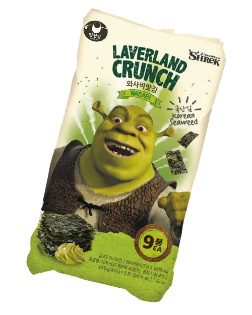 ▲MANJUN韓國史瑞克海苔推薦價：220元／袋（圖／品牌提供）