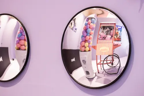 ▲BLACKPINK成員JISOO信義區快閃店。（圖／寬寬整合）