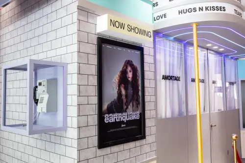 ▲BLACKPINK成員JISOO信義區快閃店。（圖／寬寬整合）