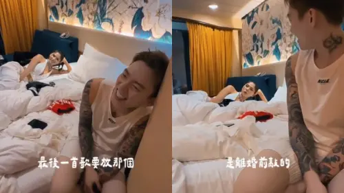 ▲湯宇和蕾菈離婚後依舊出席同場活動拍片。（圖／酷炫 IG ＠kevin0204660）