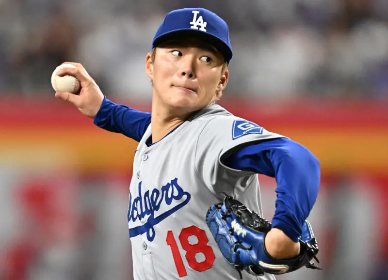 ▲美國職棒大聯盟（Major League Baseball）今（2）日的比賽將持續點燃戰火，道奇推出山本由伸先發，對決紅人利特爾（Zack Littell）。（圖／美聯社／達志影像）