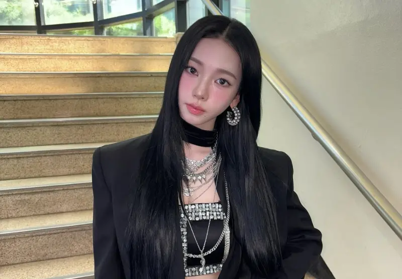 ▲aespa成員Karina曾在8月桃園機場轉機，點了牛肉麵還獲得發票，可惜沒有中獎。（圖／IG@katarinabluu）