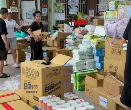 花蓮光復最缺不是水！物資集合處最新畫面曝　志工：急需大量人力
